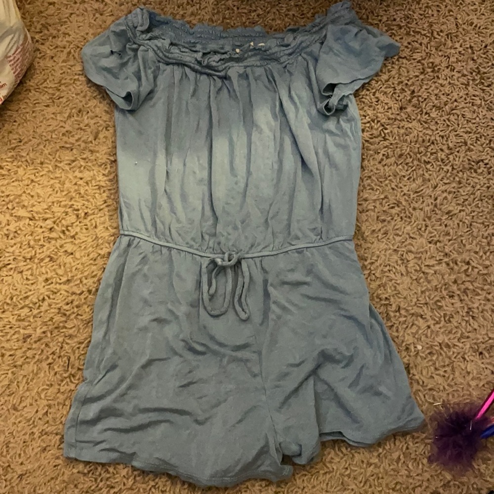 Blue romper